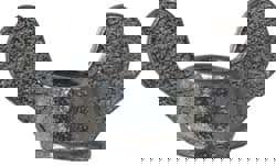 5/8-11 UNC, Uncoated, Steel Standard Wing Nut