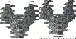 3/4-10 UNC, Zinc Plated, Steel Standard Wing Nut