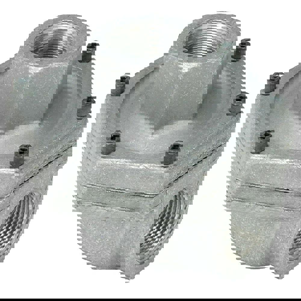 Quick-Exhaust Valves; Inlet Port Size: 0.5 in; Exhaust Port Size: 1/2 in; Maximum Working Pressure (psi): 13.8 bar; 200 psi; Maximum Working Pressure (psi): 13.8 bar; 200 psi; Body Material: Aluminum; Maximum Working Pressure: 13.8 bar; 200 psi; Minimum W