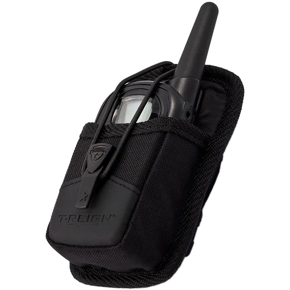 Tool Pouches & Holsters; Holder Type: Holster ; Tool Type: Radio; Handheld GPS Devices ; Closure Type: Hook & Loop ; Material: Nylon ; Color: Black ; Tether Style: Tether Ready