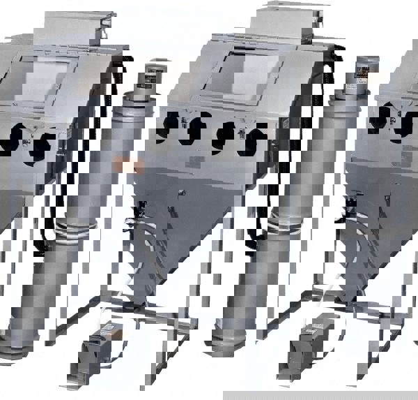 Free-Standing Sandblasting Cabinet: 48