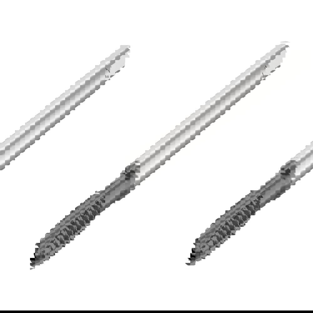 Spiral Point Tap: MJ5x0.8 MJ, 3 Flutes, Plug Chamfer, 4H Class of Fit, High-Speed Steel-E-PM, AlCrN Coated