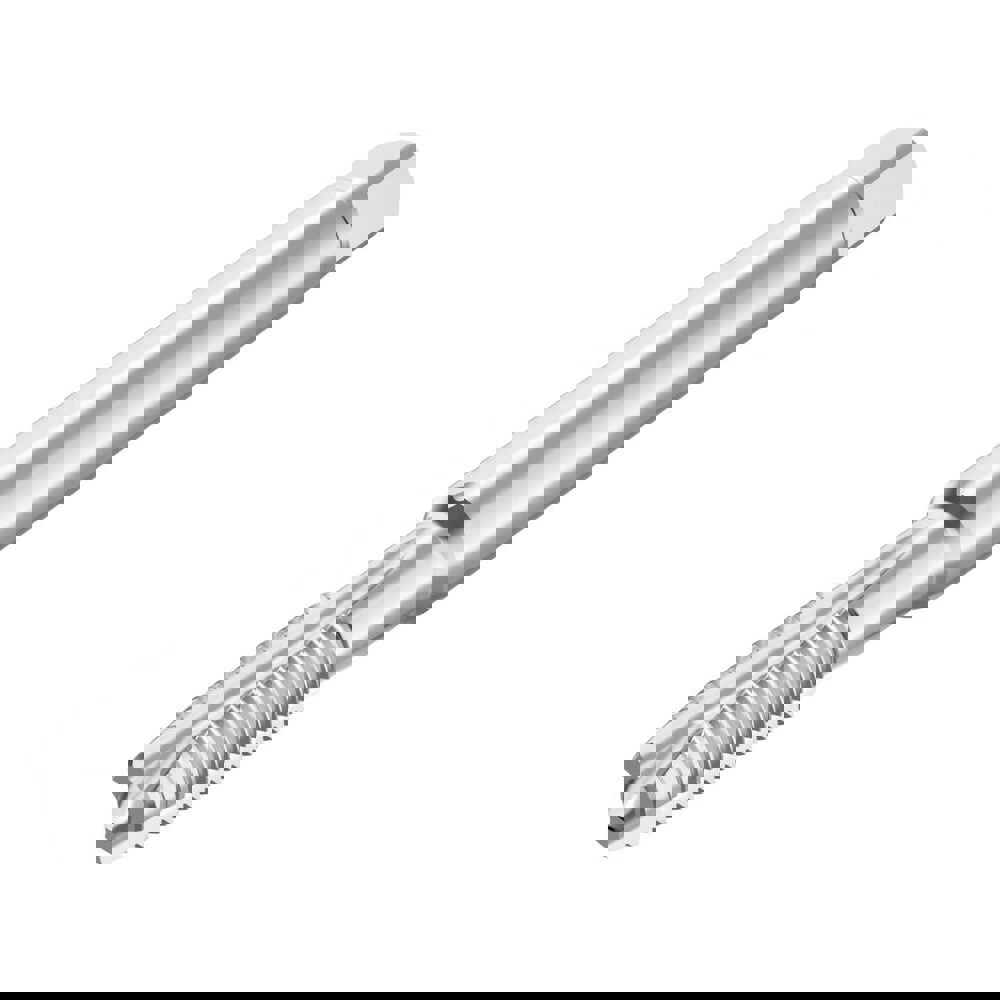 Spiral Point Tap: #10-32 UNF, 3 Flutes, Plug Chamfer, 3B Class of Fit, High-Speed Steel-E-PM, Bright/Uncoated