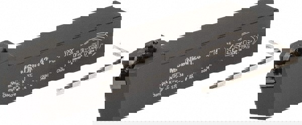 Neutral MSDN -7&deg; Negative Rake Indexable Turning Toolholder