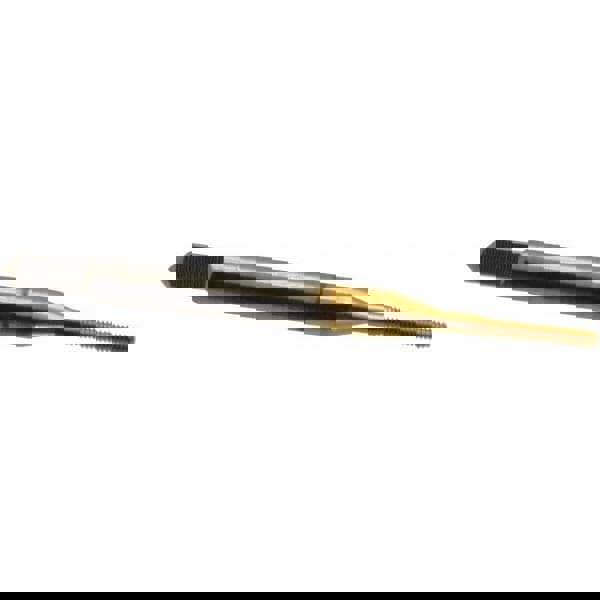 Thread Forming Tap: #0-80 UNF, 2B/3B Class of Fit, Bottoming, High Speed Steel, TiN Coated