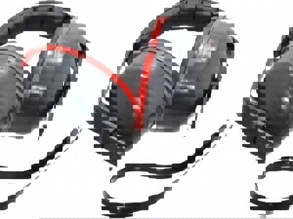 Earmuffs: 28 dB NRR Behind the Neck, 29 NRR Rating-dB-Over the Head, 28 dB NRR Under the Chin