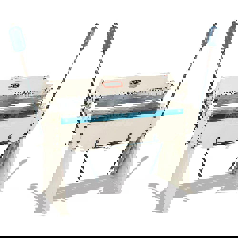 Press Brakes; Bending Length (Inch): 48 ; Machine Type: Bender ; Press Brake Style: Box & Pan ; Maximum Mild Steel Capacity (Gauge): 14 ; Maximum Stainless Steel Capacity (Gauge): 18 ; Number of Fingers: 9