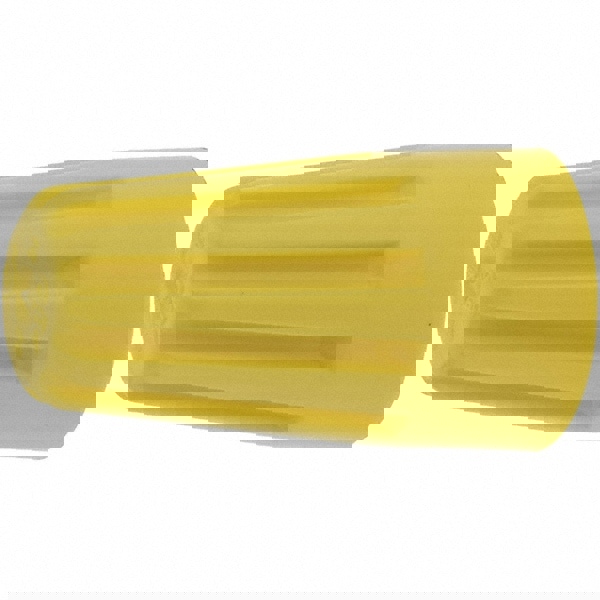 Standard Twist-On Wire Connector: Yellow, Corrosion-Resistant & Flame-Retardant