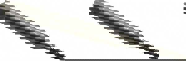 Thread Forming Tap: #0-80 UNF, Bottoming, High Speed Steel, Bright Finish