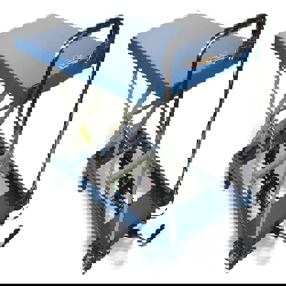 Lifting Tables; Type: Cart ; Brake Type: Wheel Break ; Lift Style: Scissor ; Control Type: Foot; Hand ; Lift Mechanism: Hydraulic ; Style: Scissor Lift