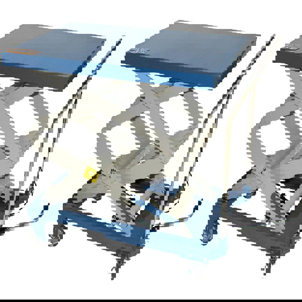 Lifting Tables; Type: Cart ; Brake Type: Wheel Break ; Lift Style: Scissor ; Control Type: Foot; Hand ; Lift Mechanism: Hydraulic ; Style: Scissor Lift