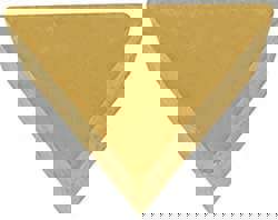Turning Insert: TPU432 HC335, Solid Carbide