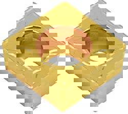 Turning Insert: CCMT3251LF HC210, Solid Carbide