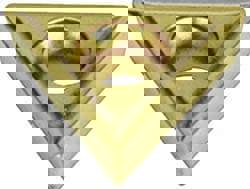 Turning Insert: TCMT2152LF HC210, Solid Carbide