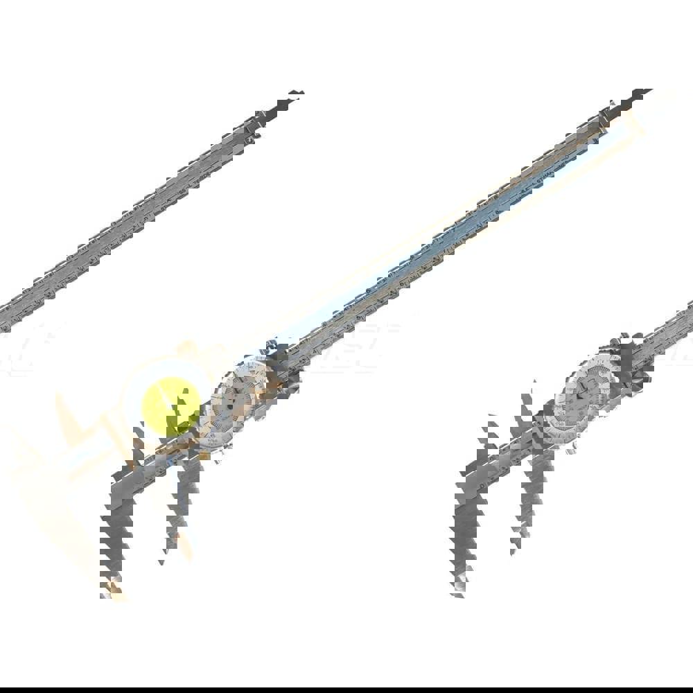 Dial Caliper: 12'' Range, 0.001'' Graduation, 0.1'' per Revolution