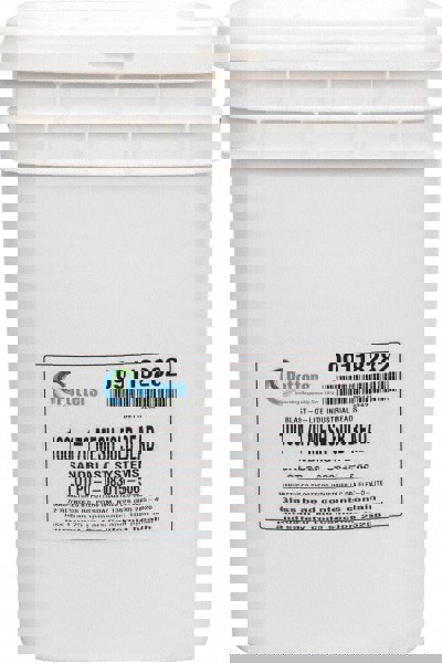 Abrasive Blasting Media: Medium, Smooth, Glass Bead