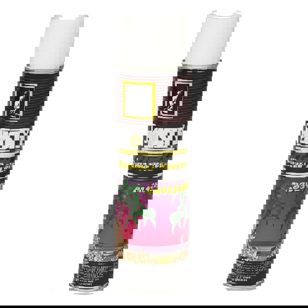 Handheld Air Deodorizer, Summer Breeze, 10 oz Aerosol Spray, 12/Carton