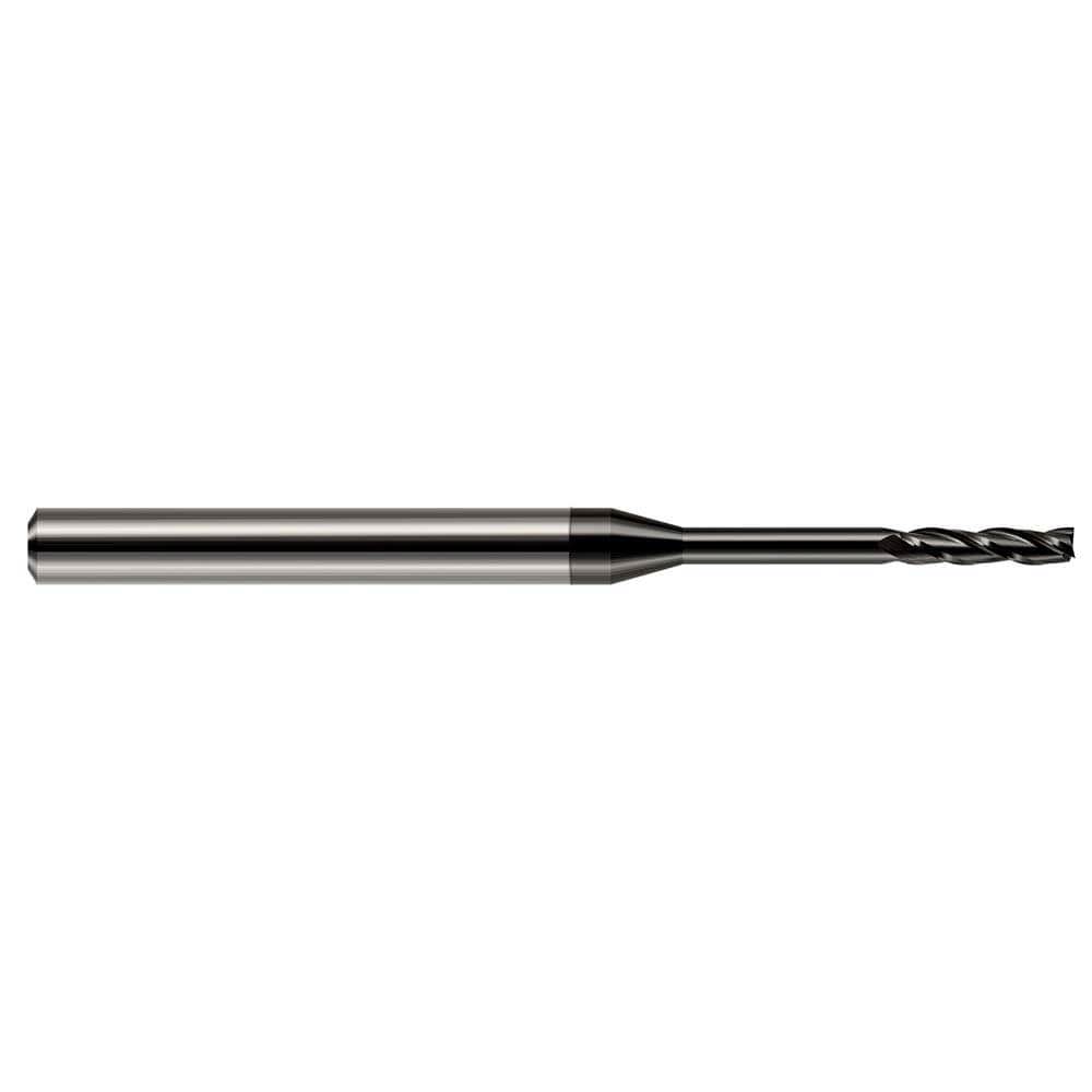 Square End Mill: 0.50 mm Dia, 3 Flute, Solid Carbide