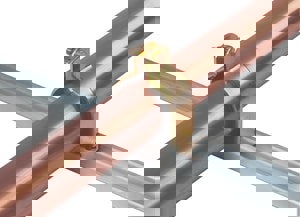 2-3/8 OD PLTD CUSH TUBE STRUT CLMP