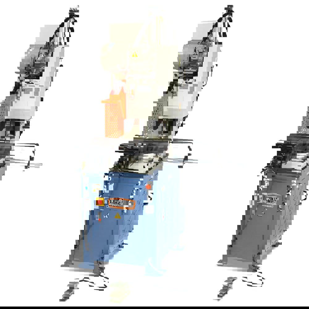 Cold Saws; Blade Diameter (Inch): 16 ; Number of Cutting Speeds: Variable ; Mitering: Yes ; Minimum Speed (RPM): 40.00 ; Maximum Speed (RPM): 240.00 ; Solid Round Capacity at 90 Degrees (Inch): 2-3/4