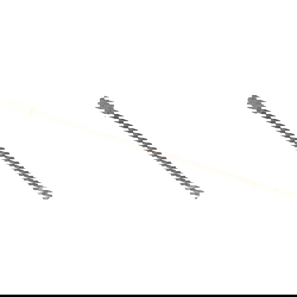 Straight Single-Flute Drill Bit: 3/8