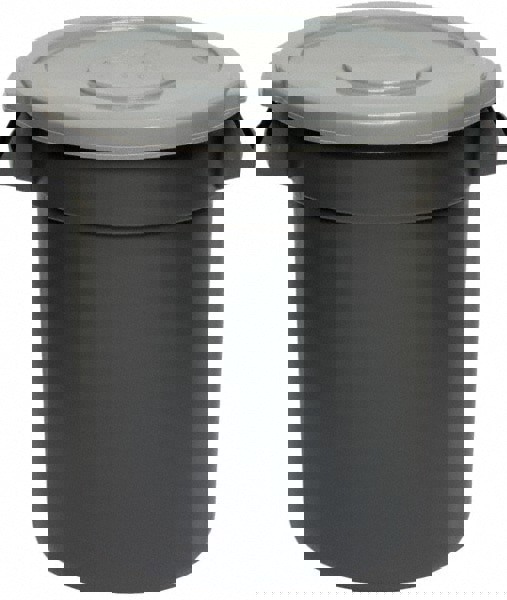 Trash Can & Recycling Container Lid: Round, For 10 gal Trash Can