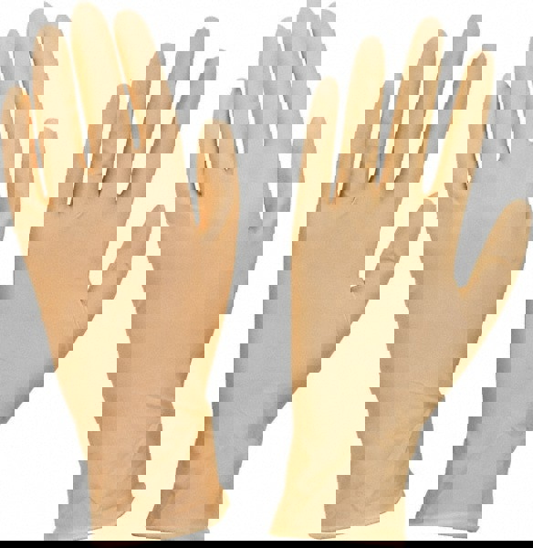 Disposable Gloves: Small, 5 mil Thick, Latex, Cleanroom Grade