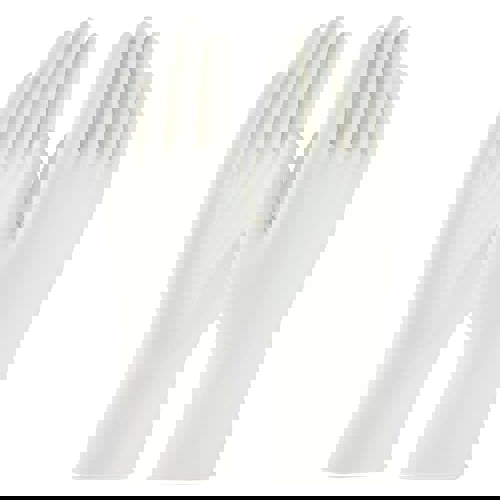 Disposable Gloves: Medium, 5 mil Thick, Nitrile, Cleanroom Grade