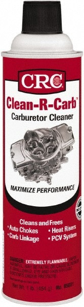 Engine Additives; Type: Carburetor Cleaner ; Engine Additive Type: Carburetor Cleaner ; Container Size: 20 oz ; Net Fill: 16 Wt. oz ; Container Type: Aerosol Can ; PSC Code: 6850