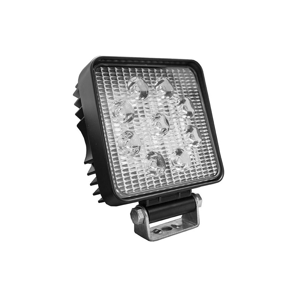 Auxiliary Lights; Light Type: Spot Light ; Amperage Rating: 2.2500 ; Light Technology: LED ; Color: White ; Wattage: 27.000 ; Material: Metal