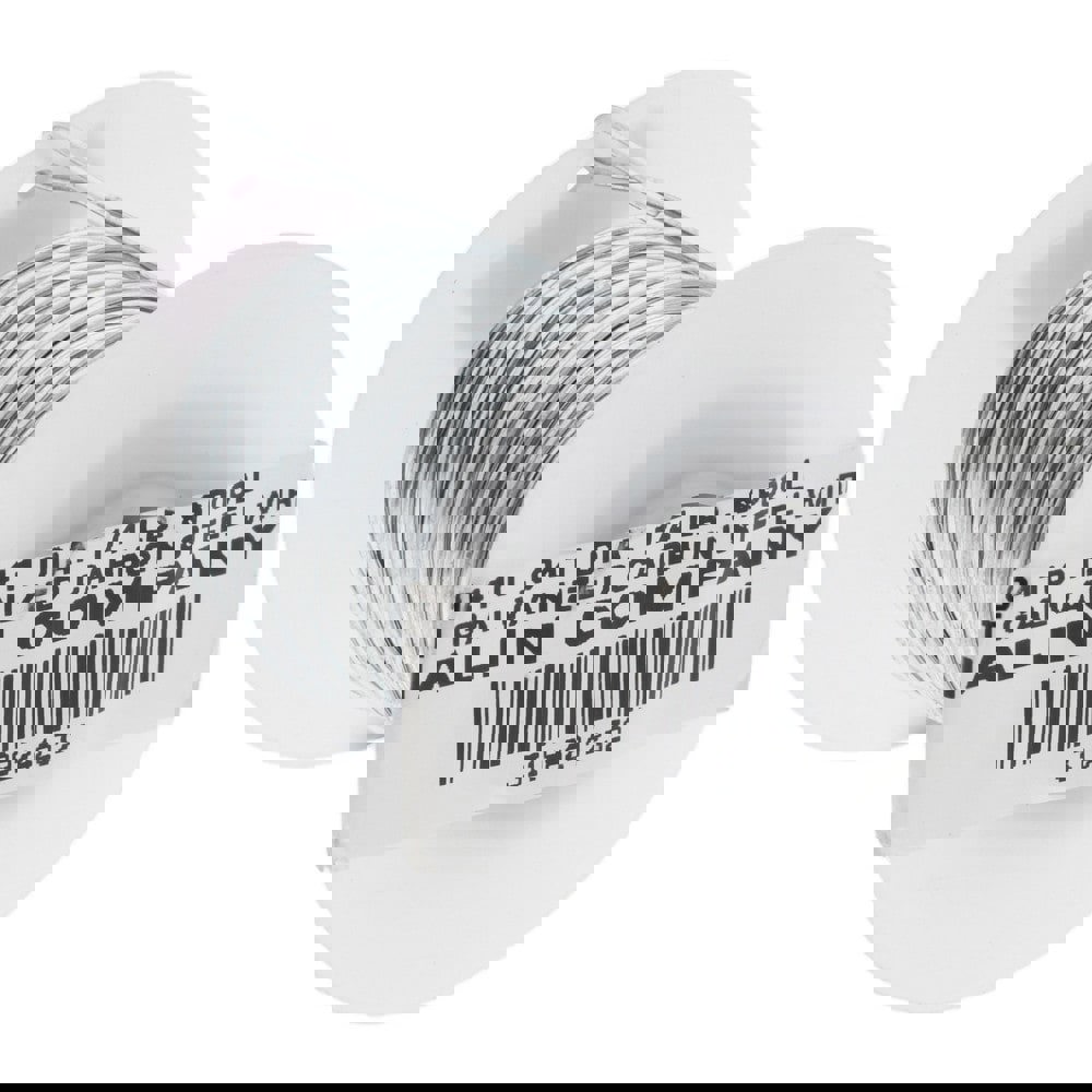 19 Gage, 0.041 Inch Diameter x 55 Ft. Long, Steel, Stone Wire