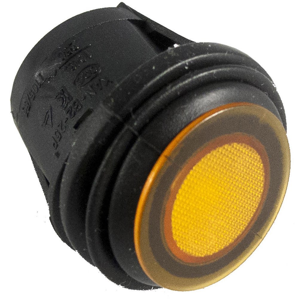 Automotive Switches; Switch Type: Waterproof LED Rocker Switch ; Number Of Connections: 4 ; Sequence: On-Off ; Amperage: 12 A ; Voltage: 12 V ; Color: Yellow