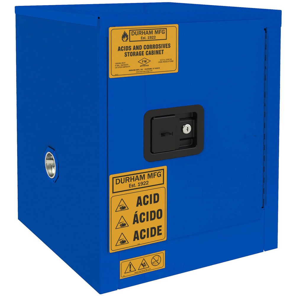 Storage Cabinets; Cabinet Type: Corrosive Storage Cabinet ; Cabinet Material: Steel ; Width (Inch): 17-3/8 ; Depth (Inch): 18-1/8 ; Cabinet Door Style: Standard ; Height (Inch): 22-1/8
