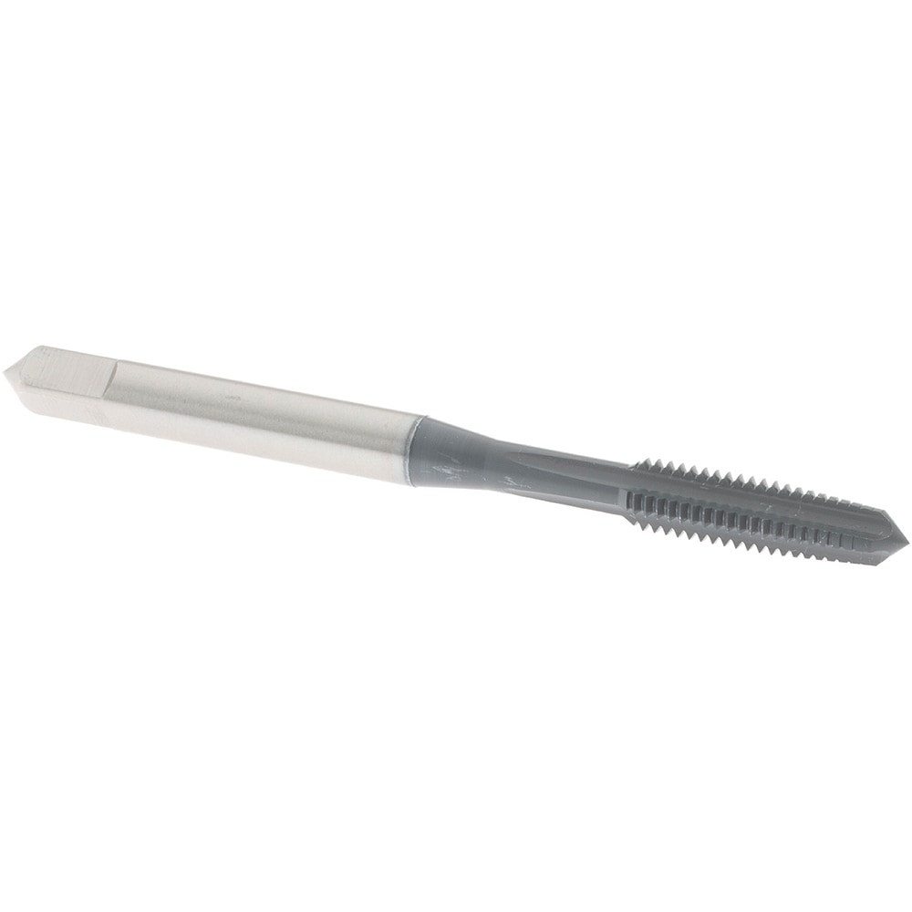 Straight Flute Tap: #10-32 UNF, 4 Flute, Taper Chamfer, High-Speed Steel