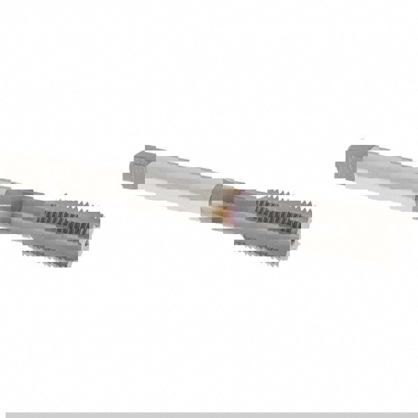 Straight Flute Tap: 1/2-20 UNF, 4 Flutes, Bottoming, 2B Class of Fit, Powdered Metal, TiCN Coated