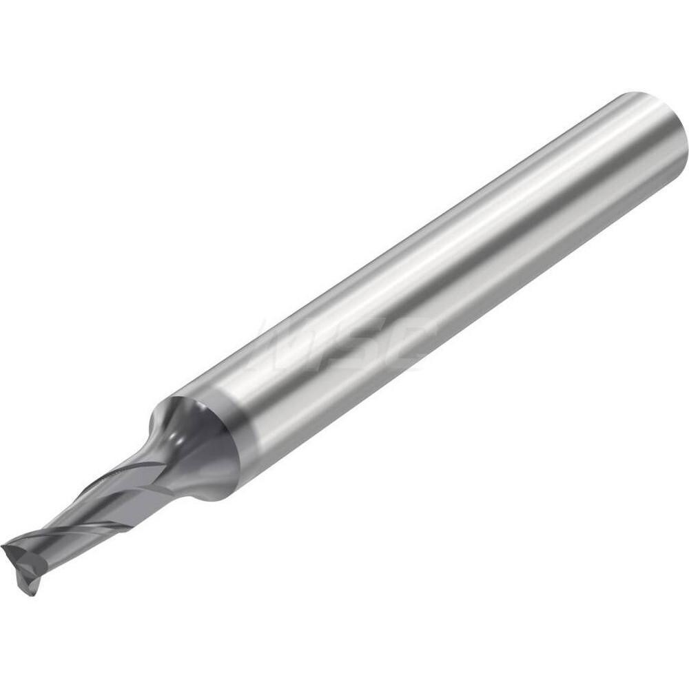 Corner Chamfer End Mill: 2.00 mm Dia, 4.00 mm LOC, 2 Flute, Solid Carbide