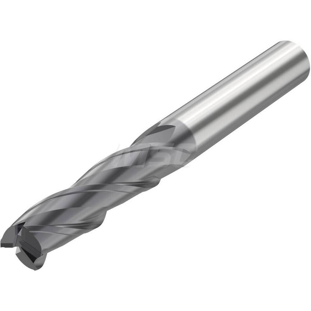 Corner Chamfer End Mill: 16.00 mm Dia, 50.00 mm LOC, 3 Flute, Solid Carbide