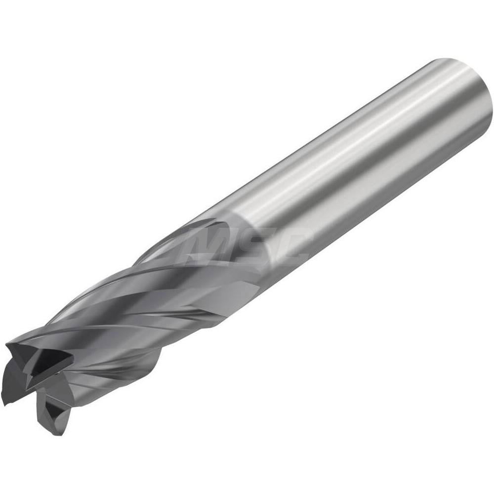 Corner Chamfer End Mill: 18.00 mm Dia, 35.00 mm LOC, 4 Flute, Solid Carbide