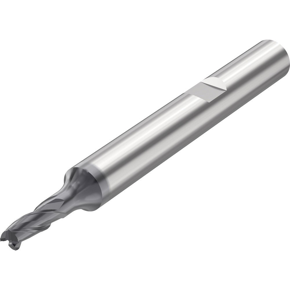 Corner Chamfer End Mill: 5.00 mm Dia, 10.00 mm LOC, 3 Flute, Solid Carbide