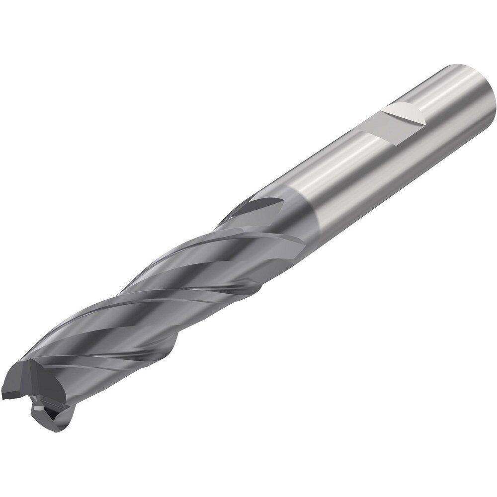 Corner Chamfer End Mill: 16.00 mm Dia, 50.00 mm LOC, 3 Flute, Solid Carbide