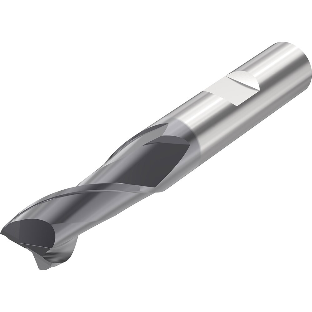 Corner Radius End Mill: 6 mm Dia, 20 mm LOC, 4 Flutes, Solid Carbide