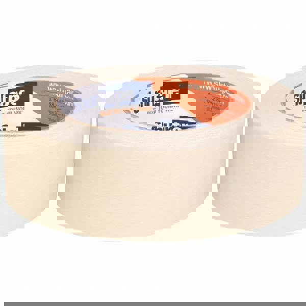 Masking Tape: 36 mm Wide, 55 m Long, 4.6 mil Thick, Natural & Tan
