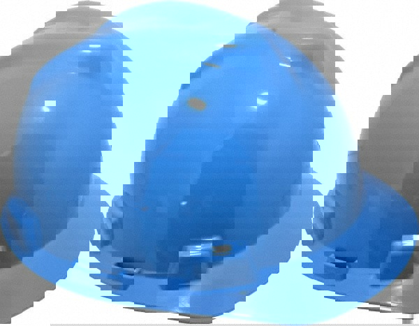 Hard Hat: Impact Resistant, V-Gard Slotted Cap, Type 1, Class E, 4-Point Suspension