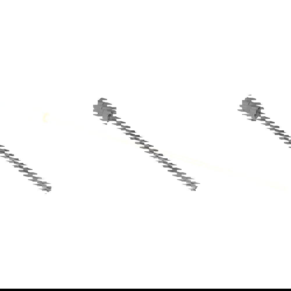 Straight Single-Flute Drill Bit: 9/32