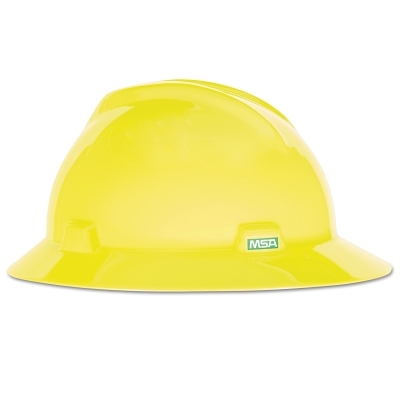 Hard Hat: Impact Resistant, Full Brim, Type 1, Class E
