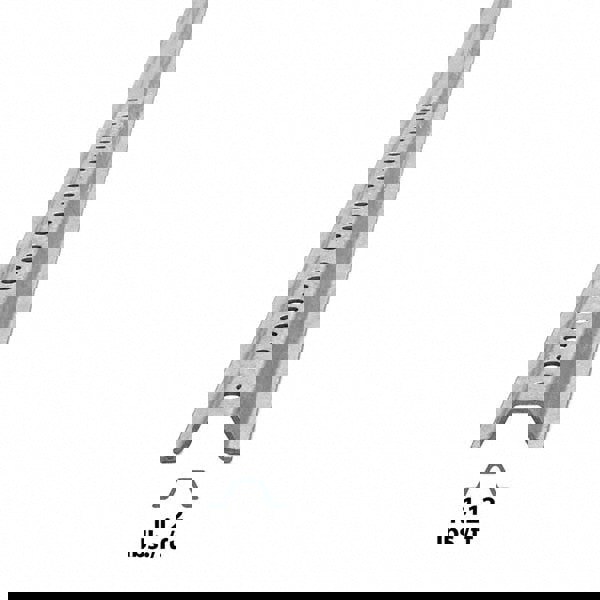 8' High, Galvanized Traffic Sign Post