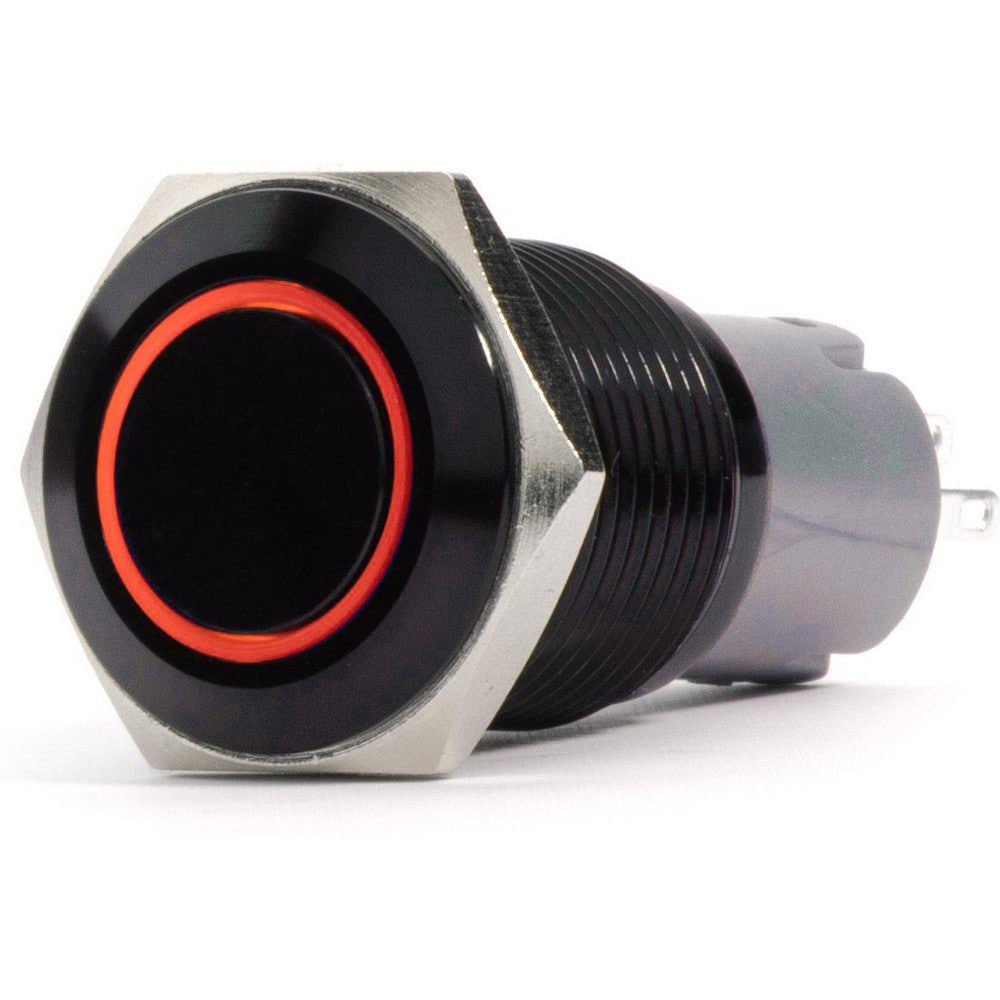 Automotive Switches; Switch Type: Flush Mount Anti-Vandal Switch ; Number Of Connections: 4 ; Contact Form: SPDT ; Sequence: On-Off ; Amperage: 15 A ; Voltage: 12 VDC
