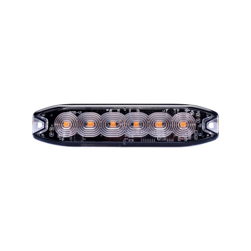 Strobe & Flashing Lights; Light Type: Strobe ; Lens Color: Clear; Amber; White ; Lens Material: Polycarbonate ; Lamp Type: LED ; Mount Type: Surface Mount ; Voltage: 12V