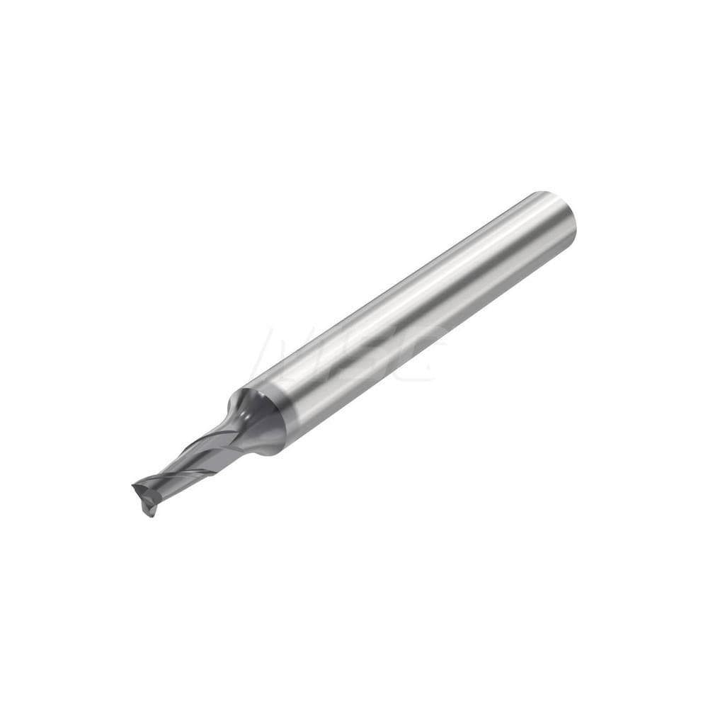 Corner Radius End Mill: 20 mm Dia, 62 mm LOC, 1 mm Radius, 9 Flutes, Solid Carbide