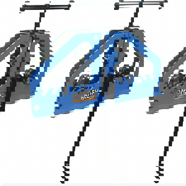 Pipe Bending Machines; Maximum Bending Angle: 3600 ; Maximum Pipe Size Capacity: 1-1/2 in; 48.26 mm ; Solid Rod Capacity: 25.4; 1 ; Square Tube Capacity: 2 ; Base Depth: 7.0781 ; Overall Depth: 7.0781